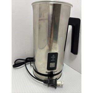 Silvercrest Electric Milk Frother with hot warm & cold function.